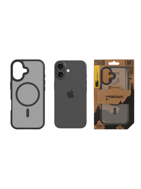 Tactical Tactical MagForce Hyperstealth Ohišče za Apple iPhone 17 Asphalt