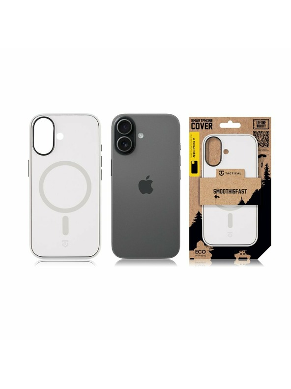 Tactical Tactical MagForce SmoothIsFast Ohišče za Apple iPhone 17 Chalk