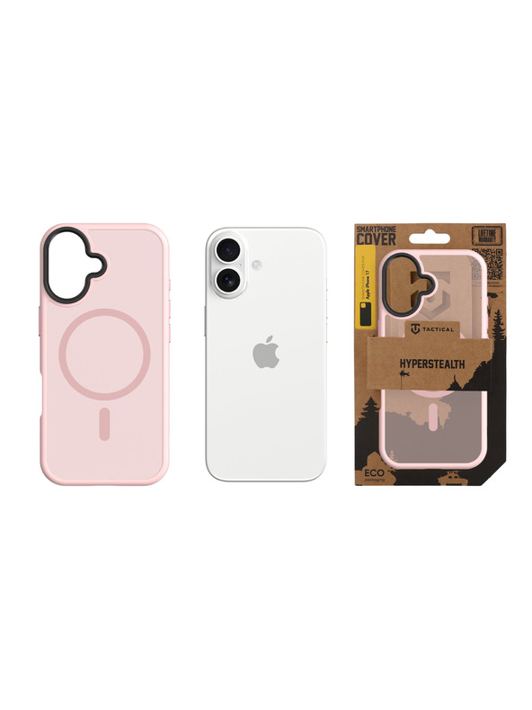 Tactical Tactical MagForce Hyperstealth Ohišče za Apple iPhone 17 Pink Panther