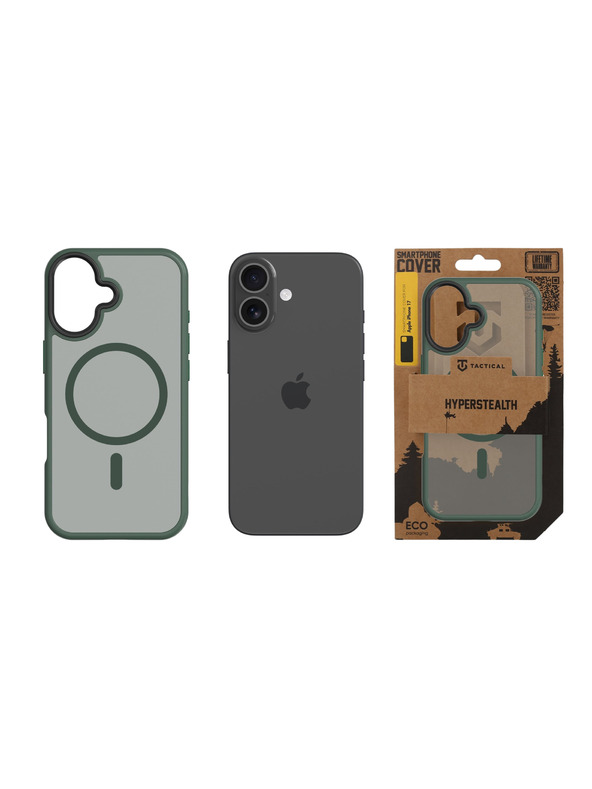 Tactical Tactical MagForce Hyperstealth Ohišče za Apple iPhone 17 Forest Green