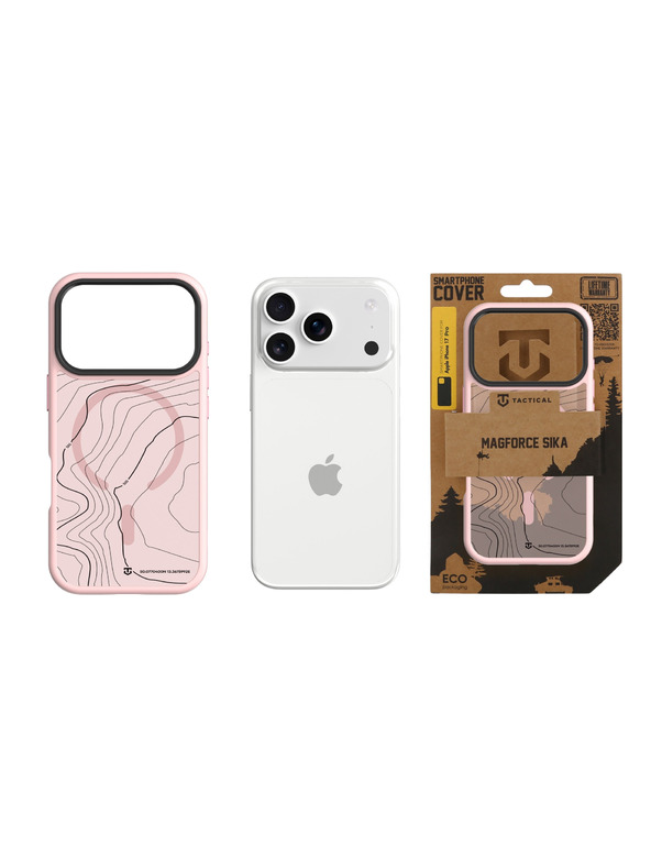 Tactical Tactical MagForce Hyperstealth Sika Ohišče za Apple iPhone 17 Pro Pink Panther