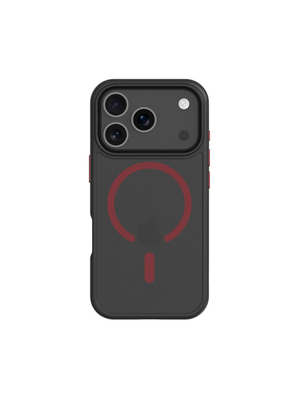 Tactical Tactical MagForce Hyperstealth 2.0 Ohišče za Apple iPhone 17 Pro Black/Red