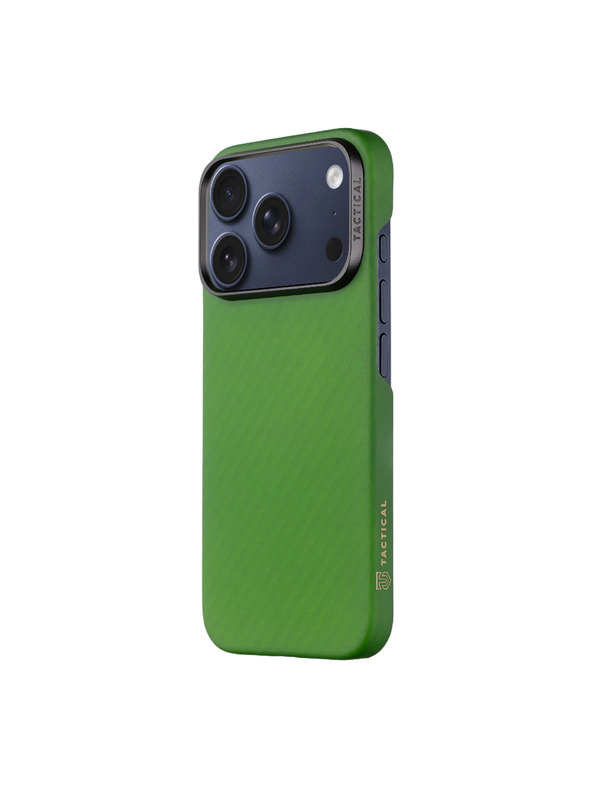 Tactical Tactical MagForce Aramid Ohišče za Apple iPhone 17 Pro Green Toad