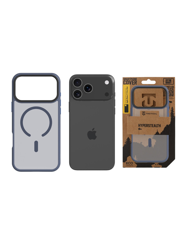 Tactical Tactical MagForce Hyperstealth Obal za Apple iPhone 17 Pro Max Deep Blue