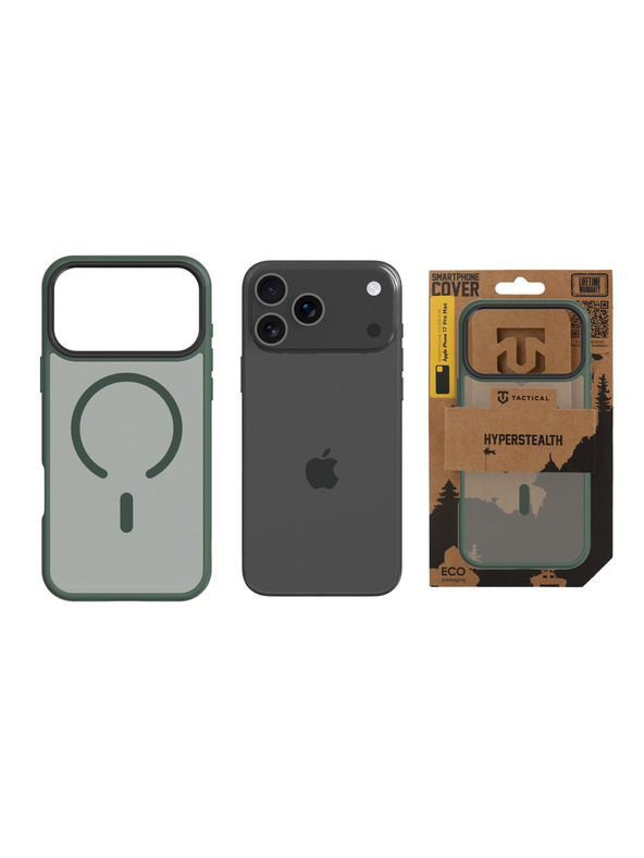 Tactical Tactical MagForce Hyperstealth Obal za Apple iPhone 17 Pro Max Forest Green