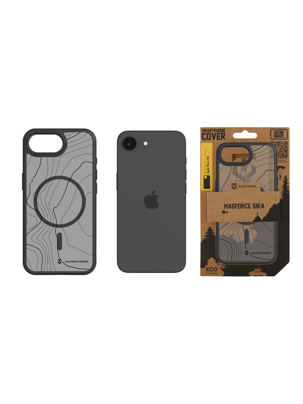 Tactical Tactical MagForce Hyperstealth Sika Obal za Apple iPhone 16e/17e Asphalt