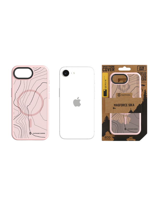 Tactical Tactical MagForce Hyperstealth Sika Ovitek za Apple iPhone 16e/17e Pink Panther
