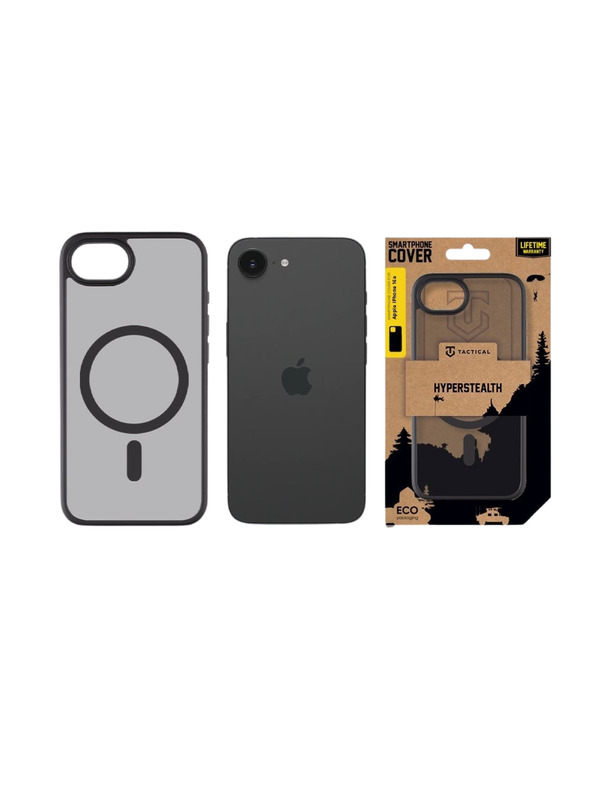 Tactical Tactical MagForce Hyperstealth Ovitek za Apple iPhone 16e/17e Asphalt