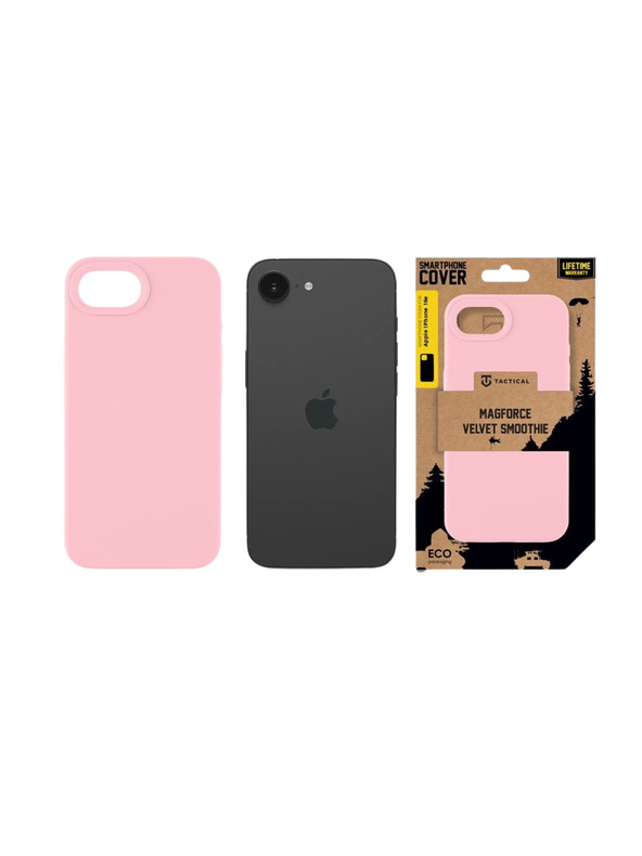 Tactical Tactical MagForce Velvet Smoothie Ovitek za Apple iPhone 16e/17e Pink Panther