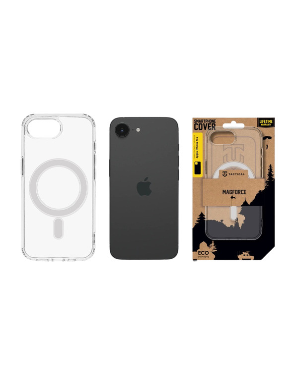 Tactical Tactical MagForce Ovitek za Apple iPhone 16e/17e Transparent