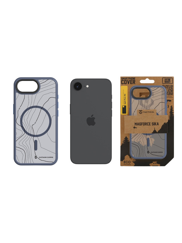 Tactical Tactical MagForce Hyperstealth Sika Ovitek za Apple iPhone 16e/17e Deep Blue