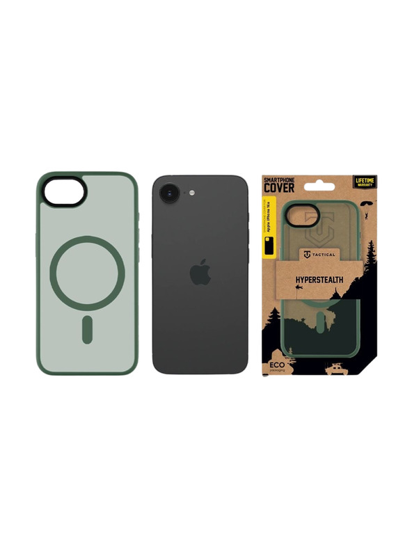 Tactical Tactical MagForce Hyperstealth Ovitek za Apple iPhone 16e/17e Forest Green
