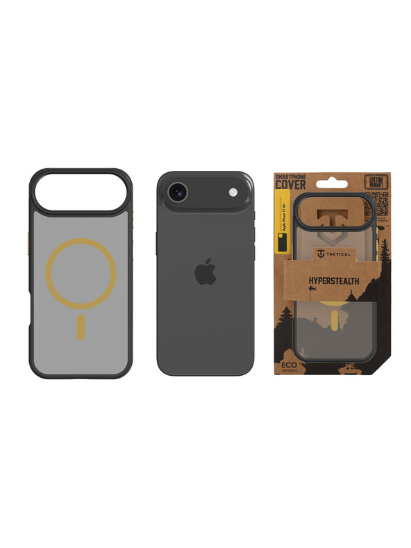 Tactical Tactical MagForce Hyperstealth 2.0 Zaščita za Apple iPhone Air Black/Yellow