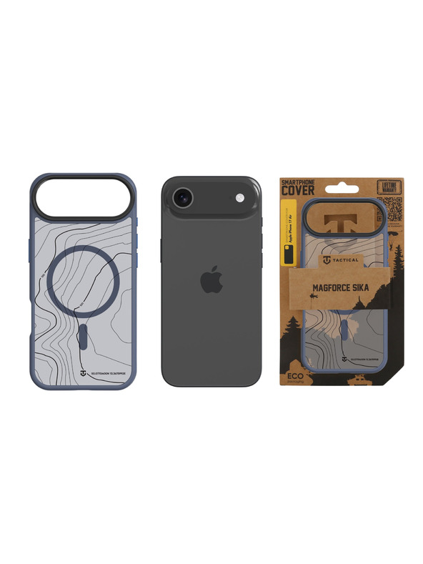 Tactical Tactical MagForce Hyperstealth Sika Zaščita za Apple iPhone Air Deep Blue