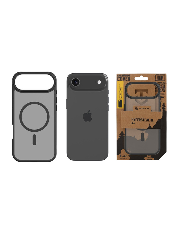 Tactical Tactical MagForce Hyperstealth Zaščita za Apple iPhone Air Asphalt