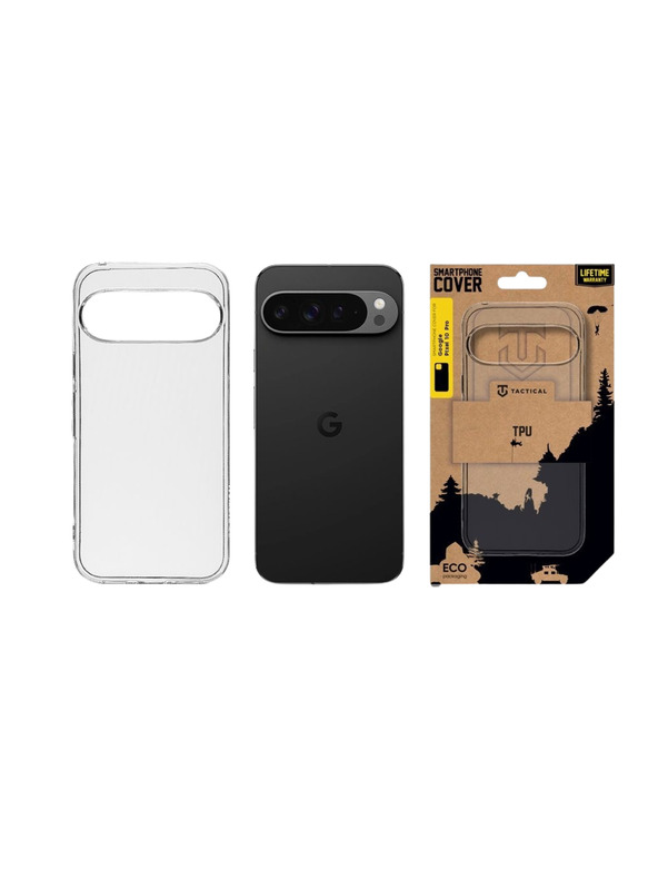 Tactical Tactical TPU Zaščita za Google Pixel 10 Pro Transparent
