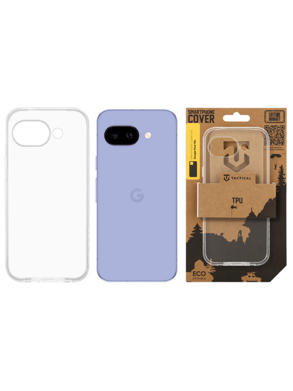 Tactical Tactical TPU Zaščita za Google Pixel 10a Transparent