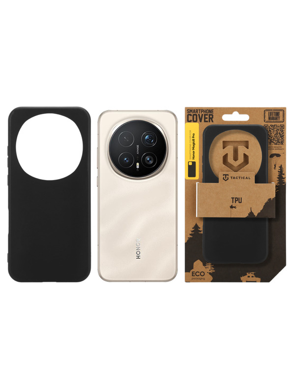 Tactical Tactical TPU Ovitek za Honor Magic8 Pro Black