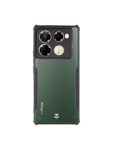 Tactical Tactical Quantum Stealth Ovitek za Infinix Note 40 Pro 4G Clear/Black