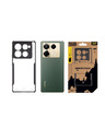 Tactical Tactical Quantum Stealth Ovitek za Infinix Note 40 Pro 4G Clear/Black