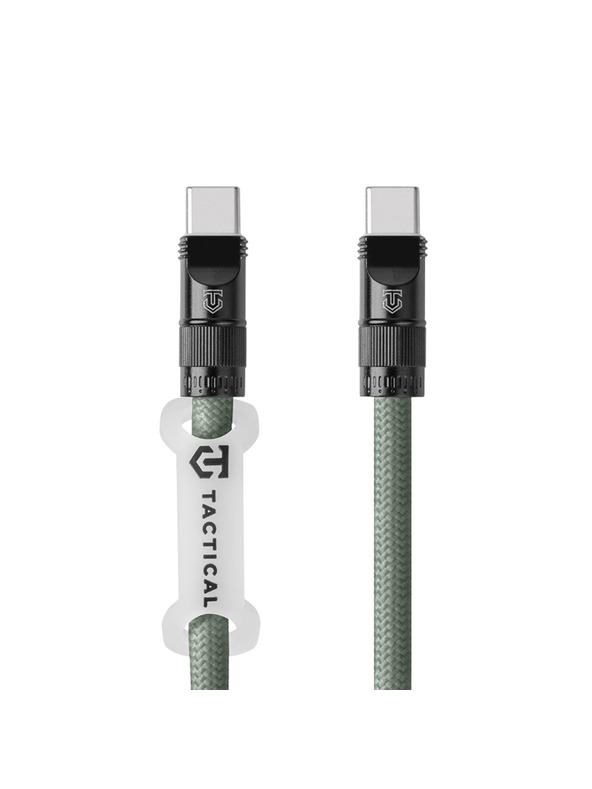 Tactical Tactical Wire Snake USB-C 1,2m Green