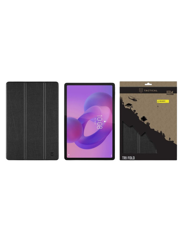 Tactical Tactical Book Tri Fold Etui za Lenovo Idea Tab 11 Black