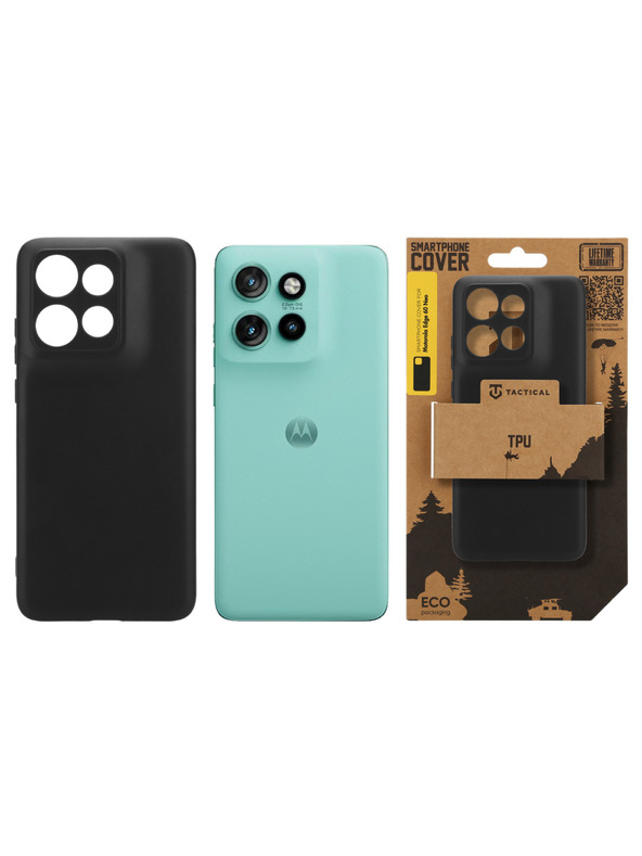 Tactical Tactical TPU Ovitek za Motorola Edge 60 Neo Black