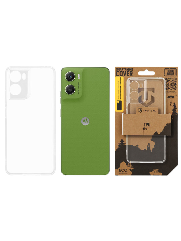 Tactical Tactical TPU Zaščita za Motorola Moto G06/G06 Power Prozorna