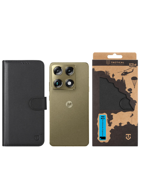 Tactical Tactical Field Notes za Motorola Signature Črna
