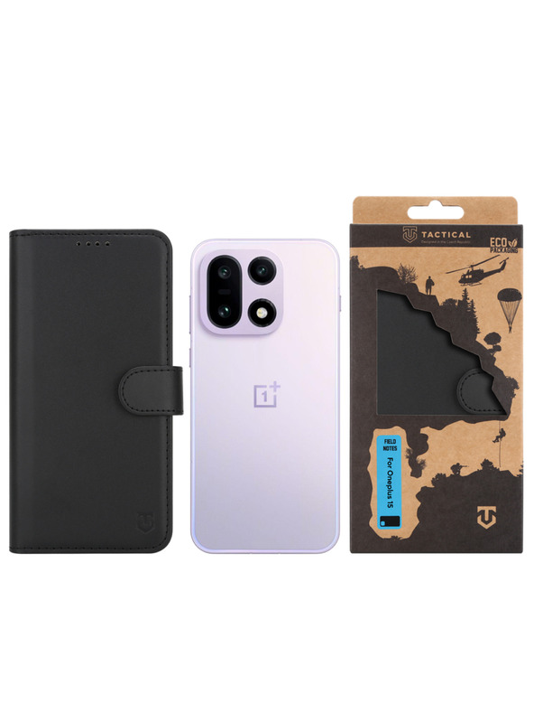 Tactical Tactical Field Notes za Oneplus 15 Črna