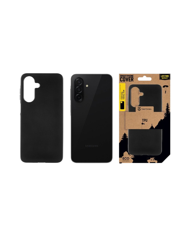 Tactical Tactical TPU Zaščita za Samsung Galaxy A26 5G Črna
