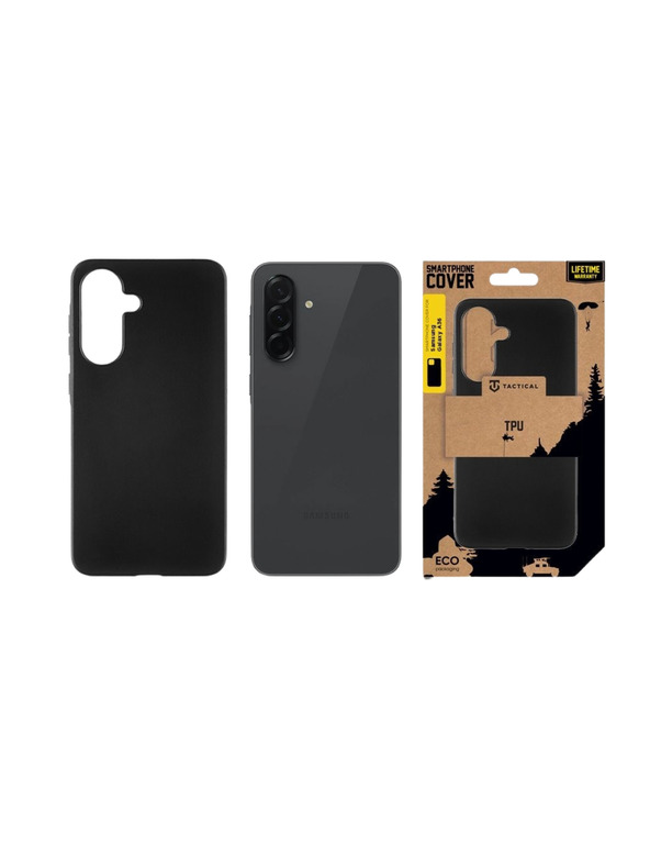 Tactical Tactical TPU Ohišče za Samsung Galaxy A36 5G Črna