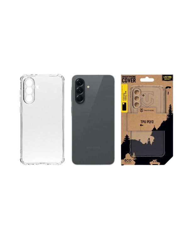 Tactical Tactical TPU Plyo Ohišče za Samsung Galaxy A56 5G Transparent