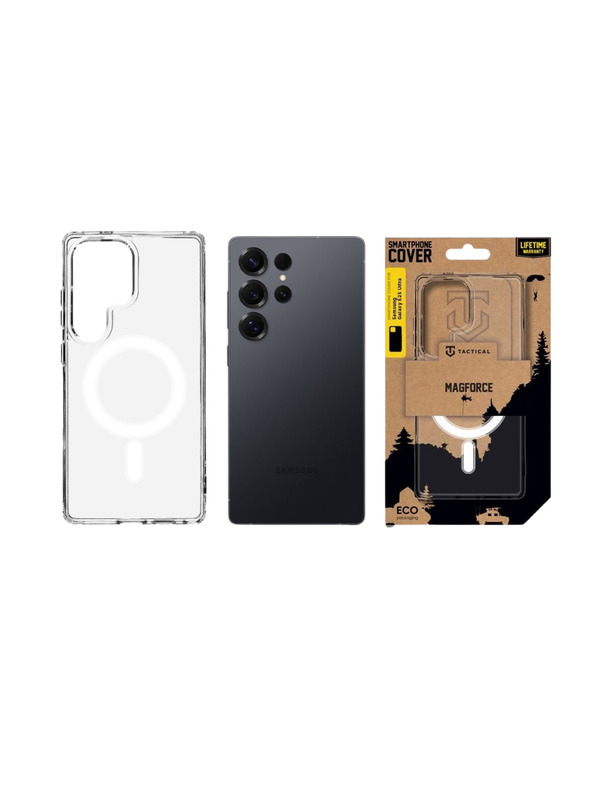 Tactical Tactical MagForce Kryt za Samsung Galaxy S25 Ultra Transparent