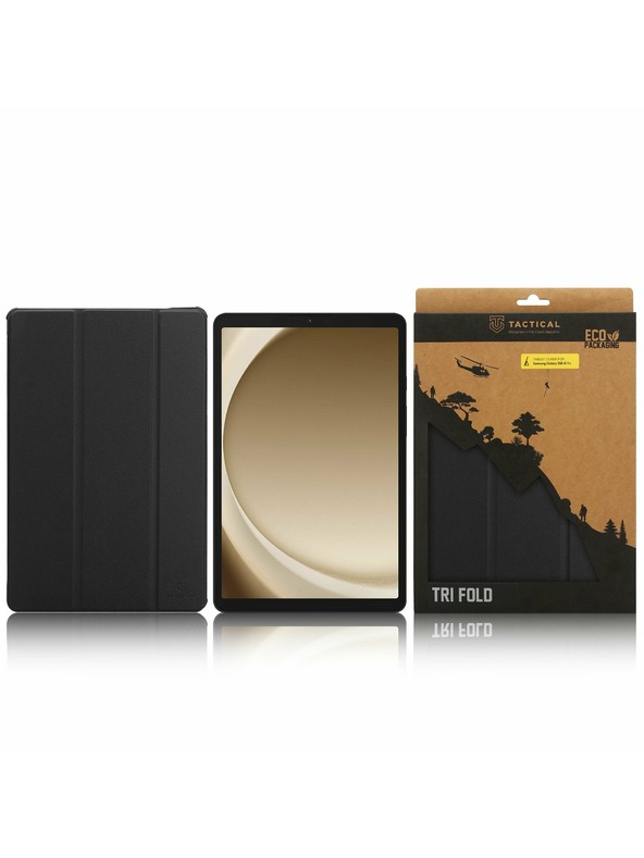 Tactical Tactical Book Tri Fold Etui za Samsung Galaxy TAB A11+ Black