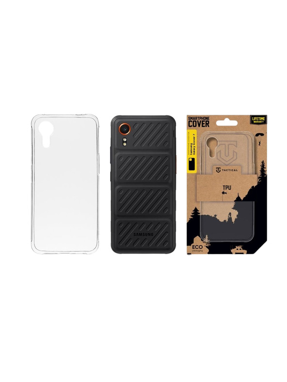 Tactical Tactical TPU Kryt za Samsung Galaxy Xcover 7 Transparent