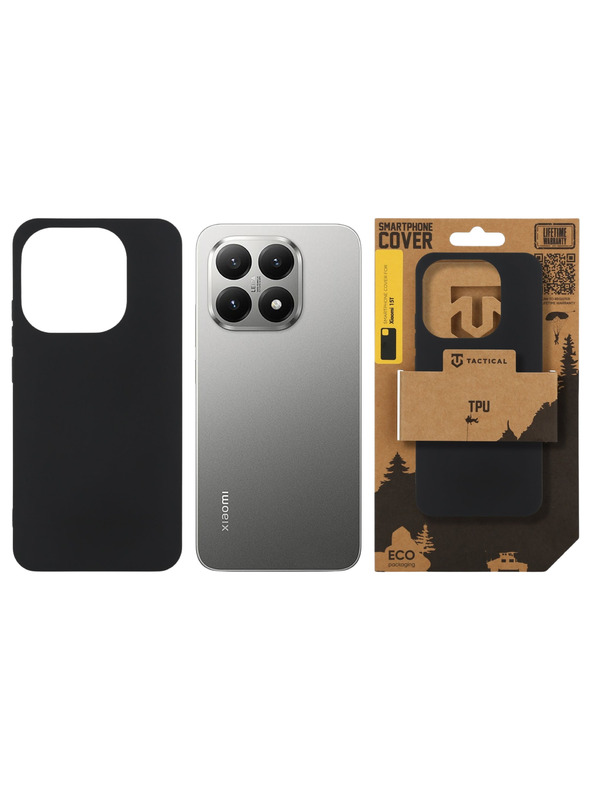 Tactical Tactical TPU Ovoj za Xiaomi 15T Black