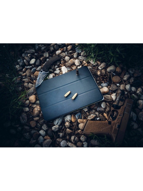 Tactical Tactical Book Tri Fold Torbica za Xiaomi Redmi Pad Pro Black