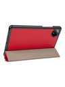 Tactical Tactical Book Tri Fold Torbica za Xiaomi Redmi Pad SE 8,7 Red