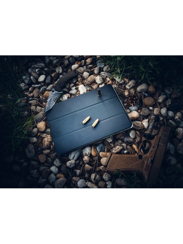 Tactical Tactical Book Tri Fold Torbica za Xiaomi Redmi Pad SE 11 Black