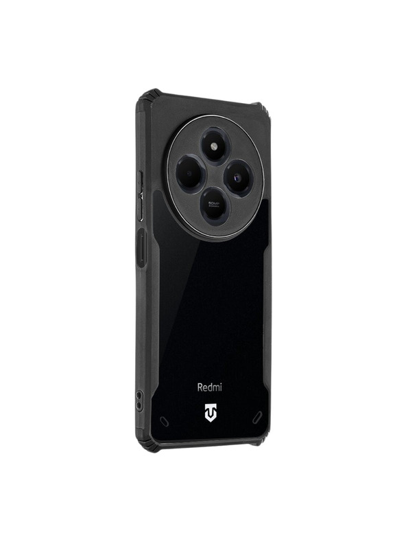 Tactical Tactical Quantum Stealth Ovoj za Xiaomi Redmi 14C 4G/A4 5G/Poco C75 Clear/Black