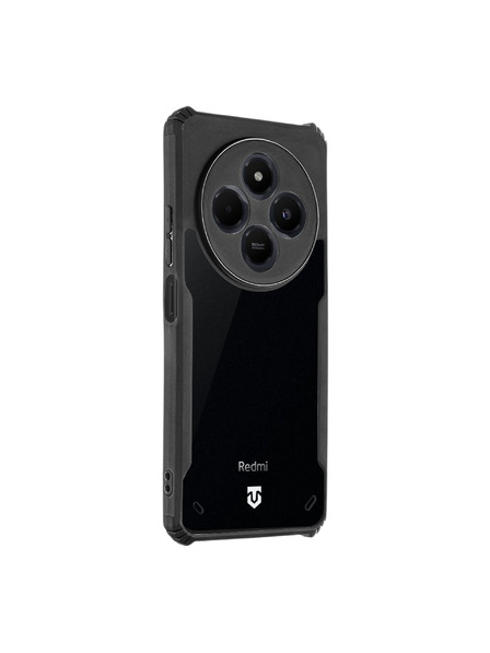 Tactical Tactical Quantum Stealth Ovoj za Xiaomi Redmi 14C 4G/A4 5G/Poco C75 Clear/Black