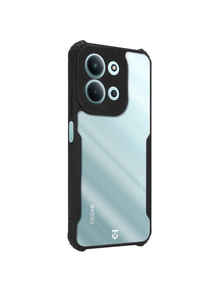 Tactical Tactical Quantum Stealth Ohišje za Xiaomi Redmi 15C 4G/5G Clear/Black