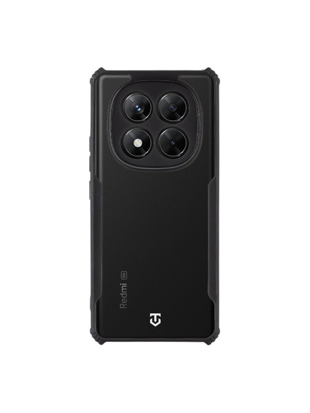 Tactical Tactical Quantum Stealth Ohišje za Xiaomi Redmi Note 14 Pro 5G/X7 5G Clear/Black