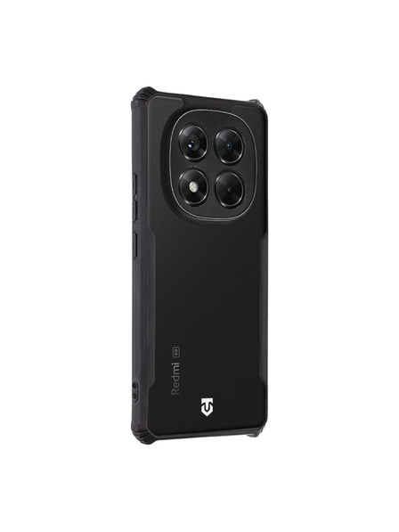 Tactical Tactical Quantum Stealth Ohišje za Xiaomi Redmi Note 14 Pro 5G/X7 5G Clear/Black
