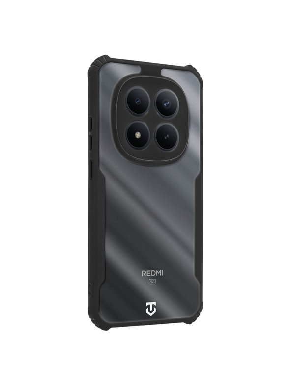 Tactical Tactical Quantum Stealth Ovitek za Xiaomi Redmi Note 15 Pro Clear/Black
