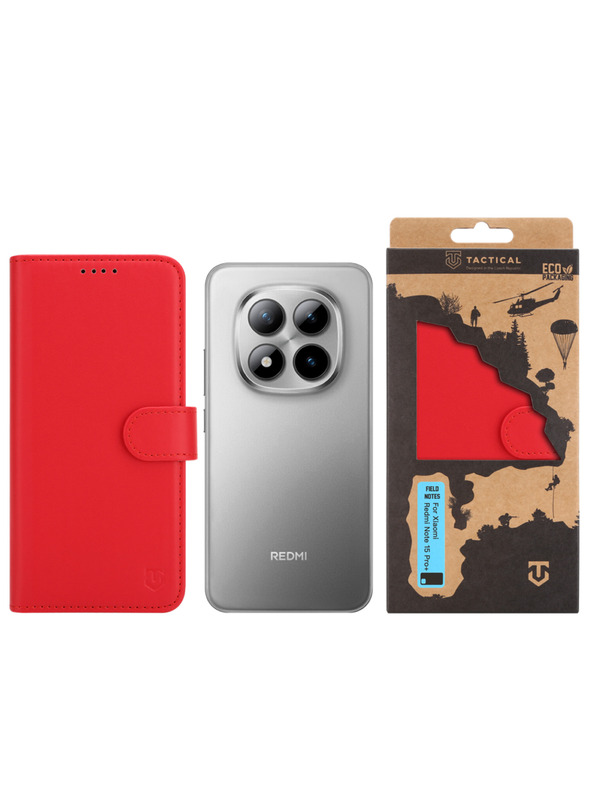 Tactical Tactical Field Notes za Xiaomi Redmi Note 15 Pro+ 5G/Poco M8 Pro Red
