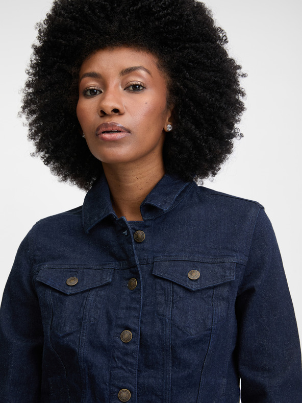 Orsay Temno modra ženska denim jakna ORSAY