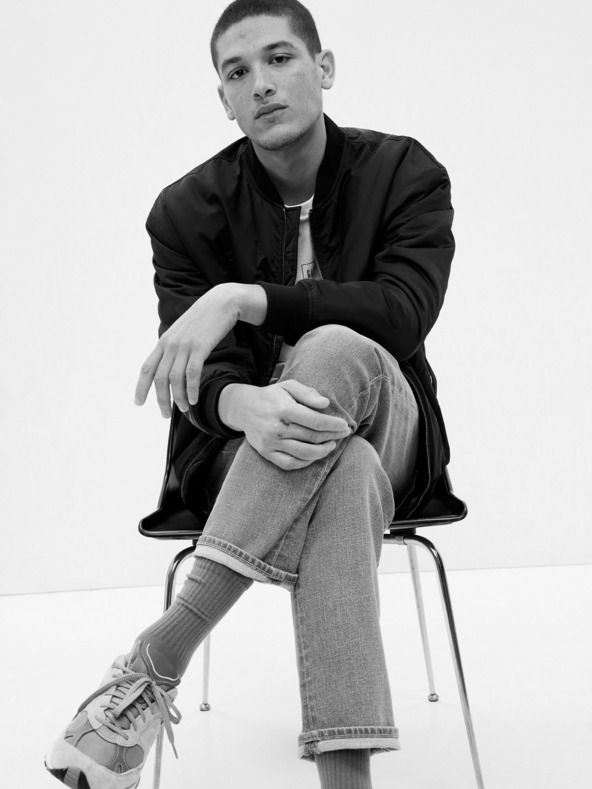 GAP Džinsi ravni Washwell GAP