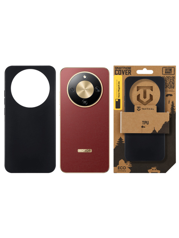 Tactical Tactical TPU Ohišče za Honor Magic8 Lite Black